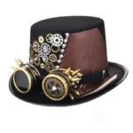 Chapeau Steampunk Détails Lunettes
