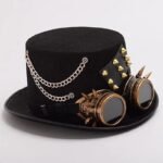 chapeau steampunk engrenage noir pour femme et homme roas400 191 1