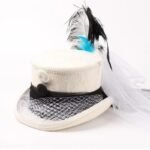 Chapeau Steampunk Femme Plumes