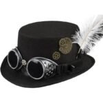 chapeau steampunk femme avec details soignes et lunettes offertes 725 1