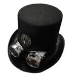 Chapeau Steampunk Feutrine Rétro Futuriste pour Homme et Femme - ROAS300%