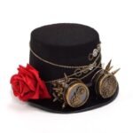 Chapeau Steampunk Haut De Forme Détails