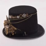 Chapeau Steampunk Haut De Forme Détails