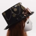 Chapeau Steampunk Haut De Forme Cabaret
