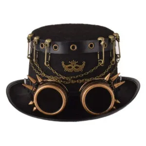 Chapeau Haute Forme Steampunk Cabaret