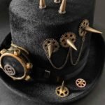 Chapeau Steampunk Noir Cosplay
