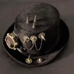 Chapeau Steampunk Noir Cosplay