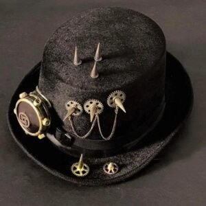 chapeau steampunk noir pour cosplay et deguisement roas400 803 1