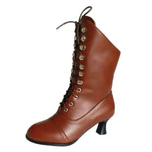 Chaussures Victoriennes Marron élégantes pour Femme - 34 - ROAS300%