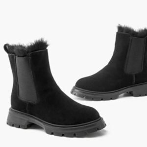 chelsea boots fourrees femme style decontracte et rock bottes 673 1