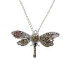 Collier Papillon Steampunk Original