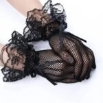 Gant Dentelle Noir Steampunk Mariage