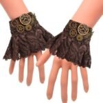 gant steampunk retro futuriste pour femme marron simple roas400 112 1