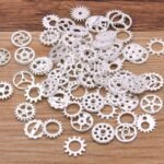 lot dengrenages steampunk esthetiques et resistants argent clair 205 1