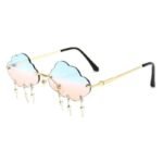 Lunettes Steampunk De Soleil Forme Nuage
