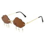 Lunettes Steampunk De Soleil Forme Nuage