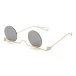 Lunettes Steampunk De Soleil Inversées Ronde