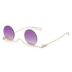 Lunettes Steampunk De Soleil Inversées Ronde