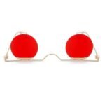 Lunettes Steampunk De Soleil Inversées Ronde