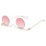 Lunettes Steampunk De Soleil Inversées Ronde