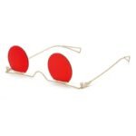 Lunettes Steampunk De Soleil Inversées Ronde