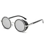 Lunettes Steampunk De Soleil Rondes Rétro