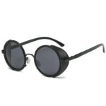Lunettes Steampunk De Soleil Rondes Rétro