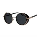 Lunettes Steampunk De Soleil Rondes Rétro