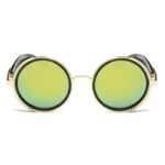 Lunettes Steampunk De Soleil Rondes Rétro