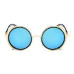 Lunettes Steampunk De Soleil Rondes Rétro