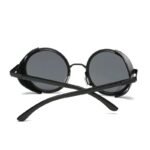 Lunettes Steampunk De Soleil Rondes Rétro
