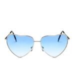 Lunettes Steampunk De Soleil Cœur Bleues