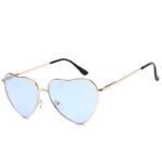 Lunettes Steampunk De Soleil Cœur Bleues