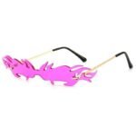 Lunettes Steampunk De Soleil Feu Unisexes