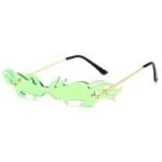 Lunettes Steampunk De Soleil Feu Unisexes