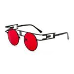 lunettes de soleil steampunk gothique pour hommes noir avec verres 976 1