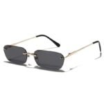 Lunettes De Soleil Steampunk Rectangulaires