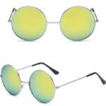 Lunettes De Soleil Steampunk Rondes Femmes