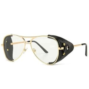 lunettes de soleil vintage pour un look retro or avec verres 283 1