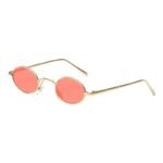 lunettes steampunk bee happy uniques or avec verres rouge clair 919 1
