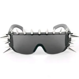 Lunettes Steampunk Goth avec Rivets Géants - ROAS300%