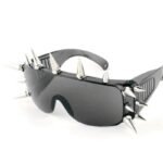 Lunettes Steampunk Goth Rivets Géants