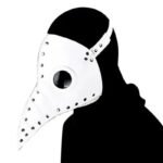 Masque Steampunk Médecin De La Peste Blanc