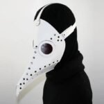 Masque Steampunk Médecin De La Peste Blanc