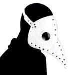 Masque Steampunk Médecin De La Peste Blanc