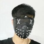 Masque Steampunk Punk Unisexe Plastique Léger
