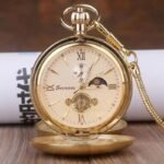 Montre Steampunk Gousset Double Clapet Luxe