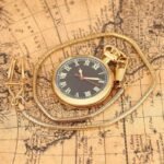 Montre Steampunk Gousset Acier Neuve