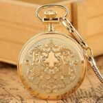 Montre Steampunk Gousset Acier Neuve