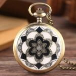 Montre Steampunk Gousset Fleur Victorienne